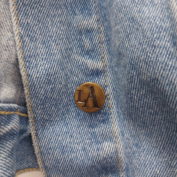 Vintage L.A. Blue Jeans Jacket Large - Picture 5 of 5